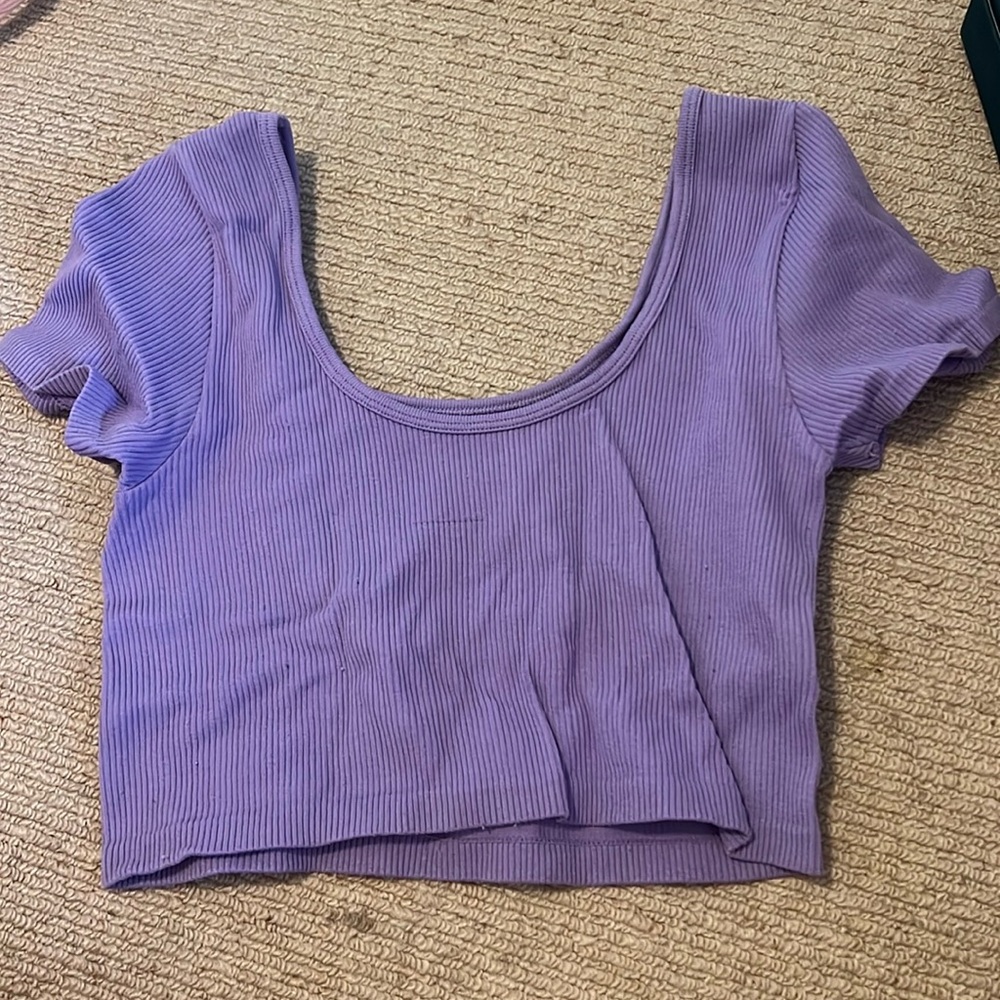 fits well cropped t-shirt